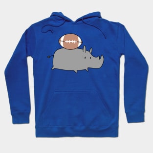 Football Rhino Hoodie